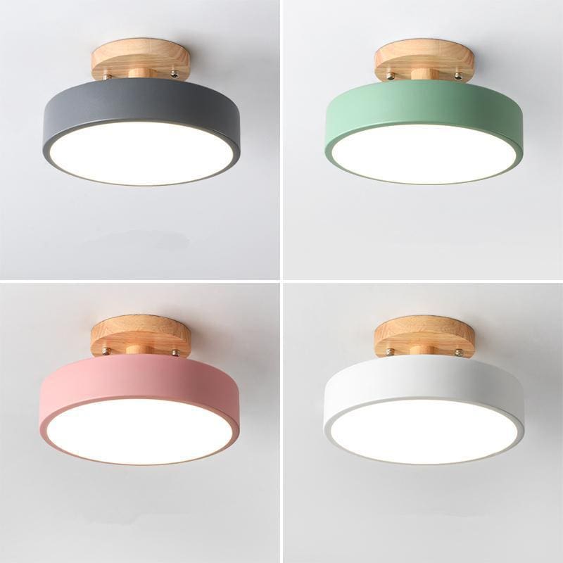 Bắc Âu Macaron Hành Lang Đèn Lối Đi Lối Đi Hiện Đại Đơn - DTN-749