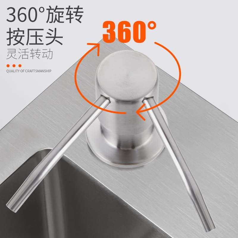 O6am bồn rửa bát đựng xà phòng ống nối dài chất lượng cho khách sạn MRT-611