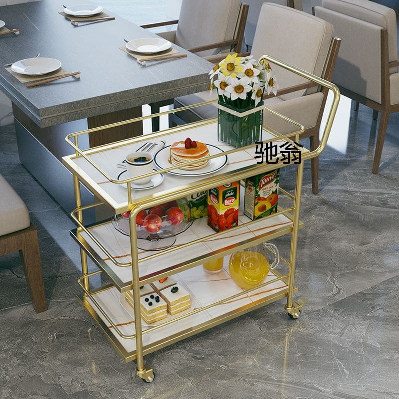 Xe đẩy di động kq nordic, xe đựng đồ cao chất lượng cho khách sạn DKS-525
