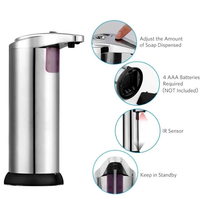 Hộp đựng xà phòng bằng thép không gỉ cảm biến chất lượng cho khách sạn MRT-521