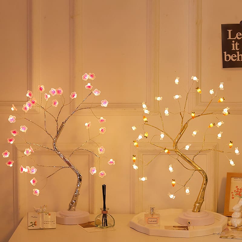 Đèn ngủ LED phòng ngủ Lễ Tình Nhân trang trí sáng tạo bầu không khí ho - DDB-730