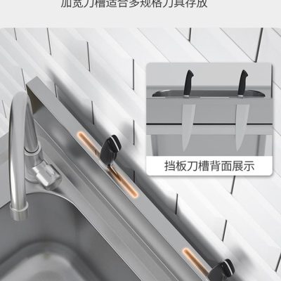 Chậu rửa inox 2v06 một khe để bàn tích hợp cao cấp, tiện lợi cho nhà hàng CR-423