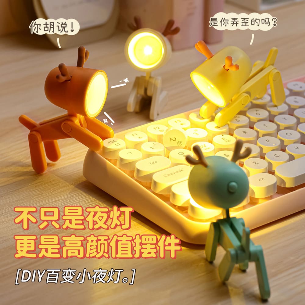 Xuyên biên giới mới sáng tạo Đèn ngủ LED trang trí thủ công đồ trang - DDB-1026
