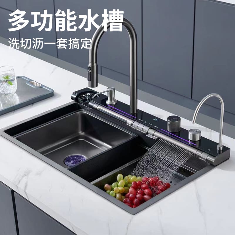 Bồn rửa chén bằng thép không gỉ có cấu hình cao cấp, tiện lợi cho nhà hàng CR CR-302