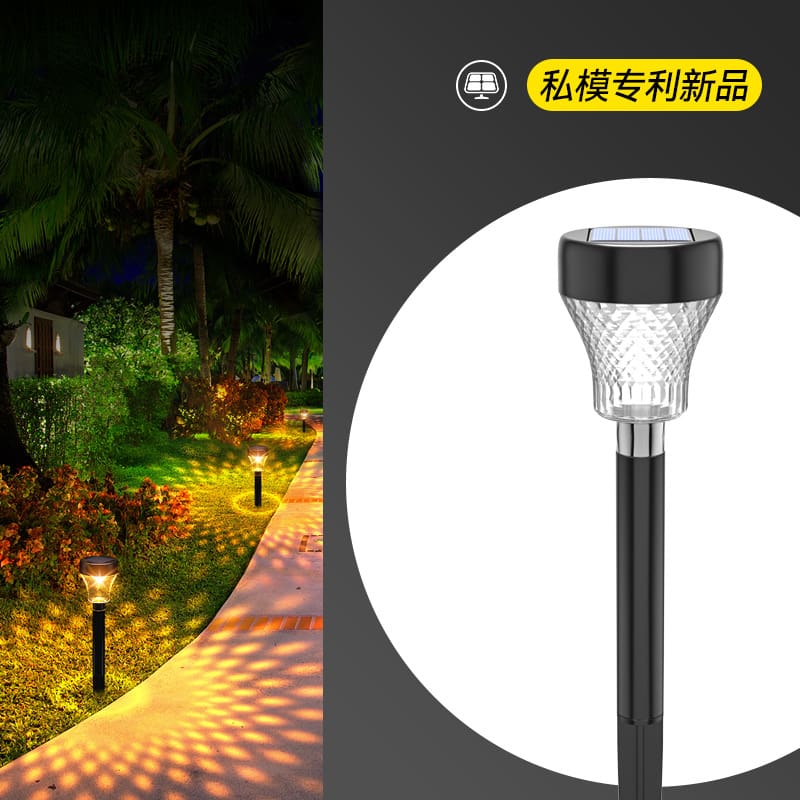 Năng Lượng Mặt Trời Bãi Cỏ Máy Chiếu RGB Ngoài Trời Chống Nước Phong - DNT-2283