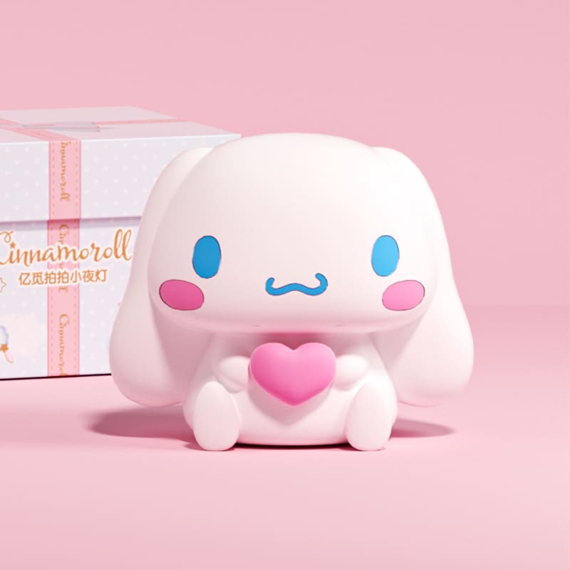Sanrio Ngọc Quế Chó Pat Đèn Tình Yêu Mẫu Silicone Đèn Ngủ Đèn Bàn Lớn - DDB-740