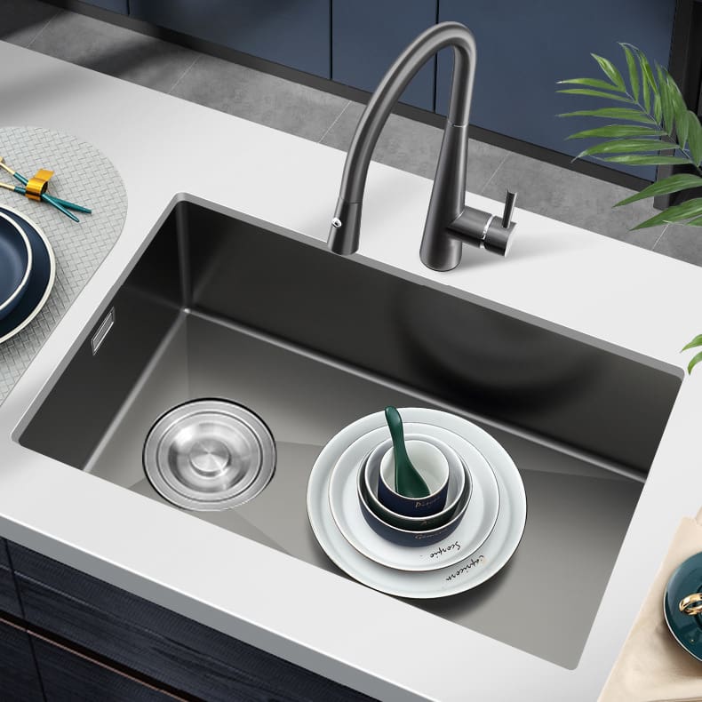 Dày 304 bồn rửa bát inox chậu rửa bát mỹ cao cấp, tiện lợi cho nhà hàng CR-145