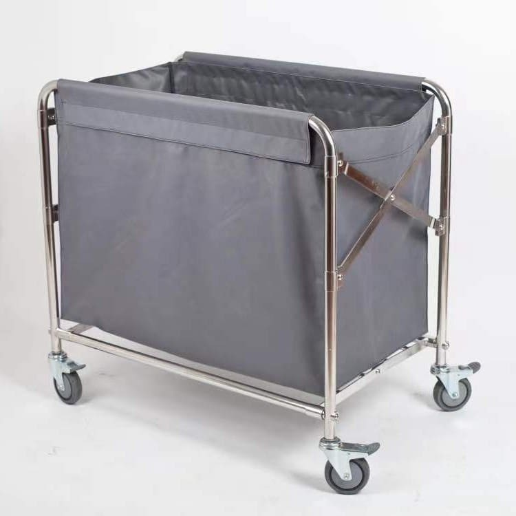 Xe đẩy vải lanh phân loại khô và ướt xe chất lượng cho khách sạn DKS-573