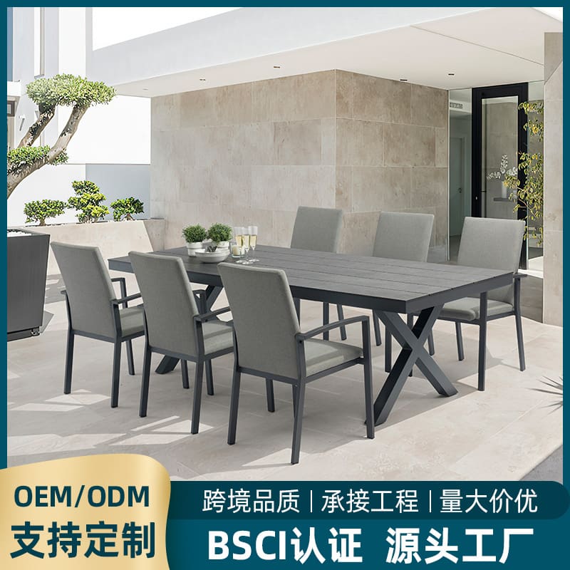 Bộ bàn ghế sân vườn ngoài trời đơn giản cafe ngoài trời bền đẹp, thân thiện m BGSV_1501