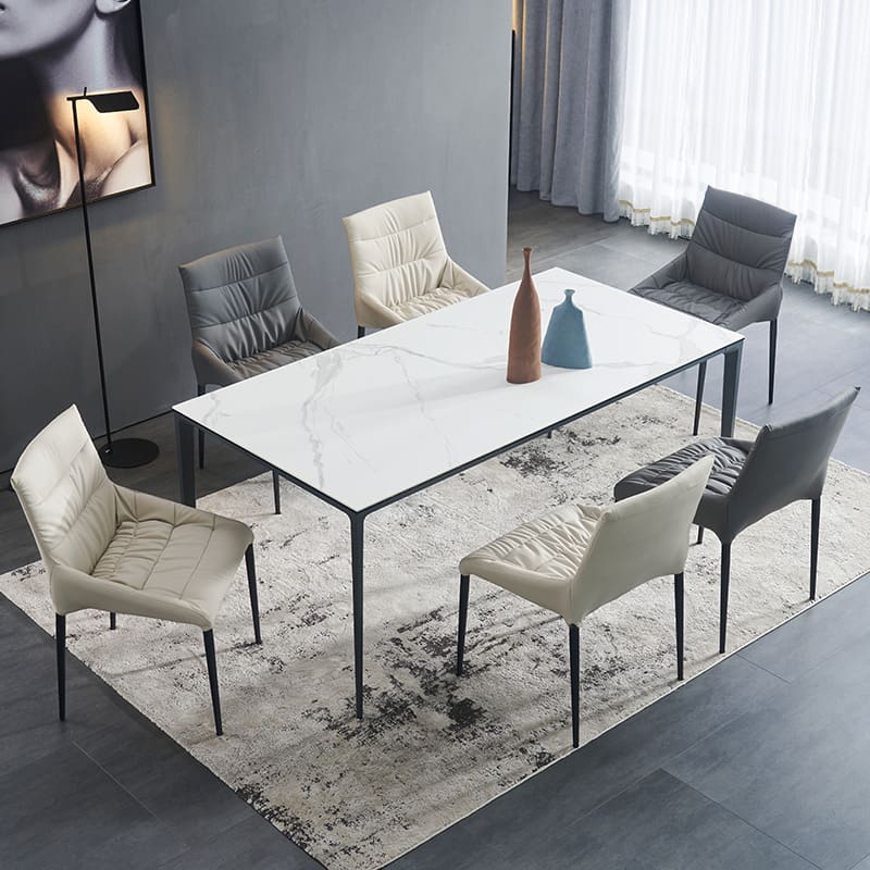 Bàn ghế Delifeng Phiến Bàn Ăn Italy Hiện Đại Đơn Giản gia - BGCF-924