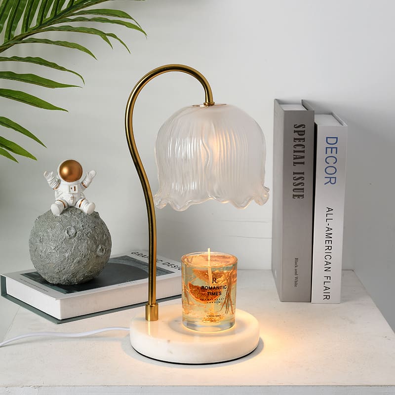 Đèn sáp thơm Lily of the Valley đầu giường trang trí phòng ngủ bé gái - DDB-918