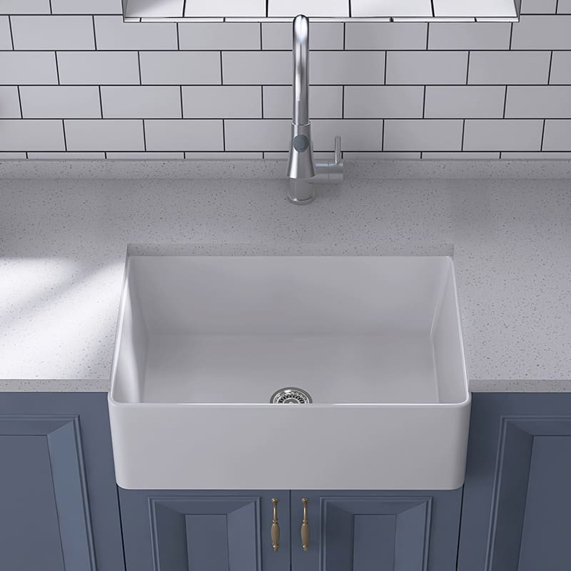 27ik chậu rửa gốm sâu mỹ chậu rửa lớn chậu cao cấp, tiện lợi cho nhà hàng CR-309