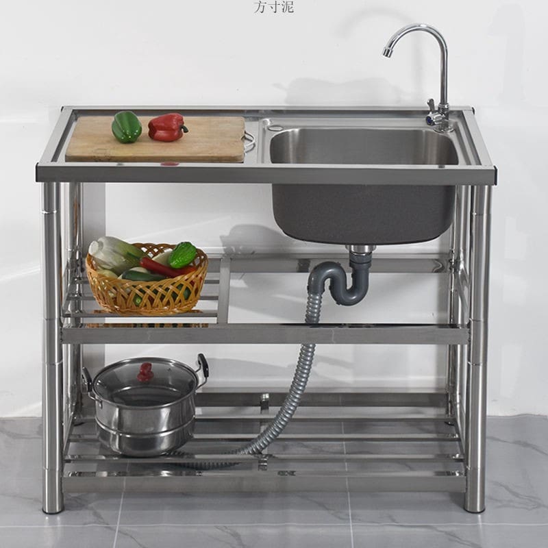 Nhà bếp inox 304 nước bát đĩa rửa hộ gia cao cấp, tiện lợi cho nhà hàng CR-285