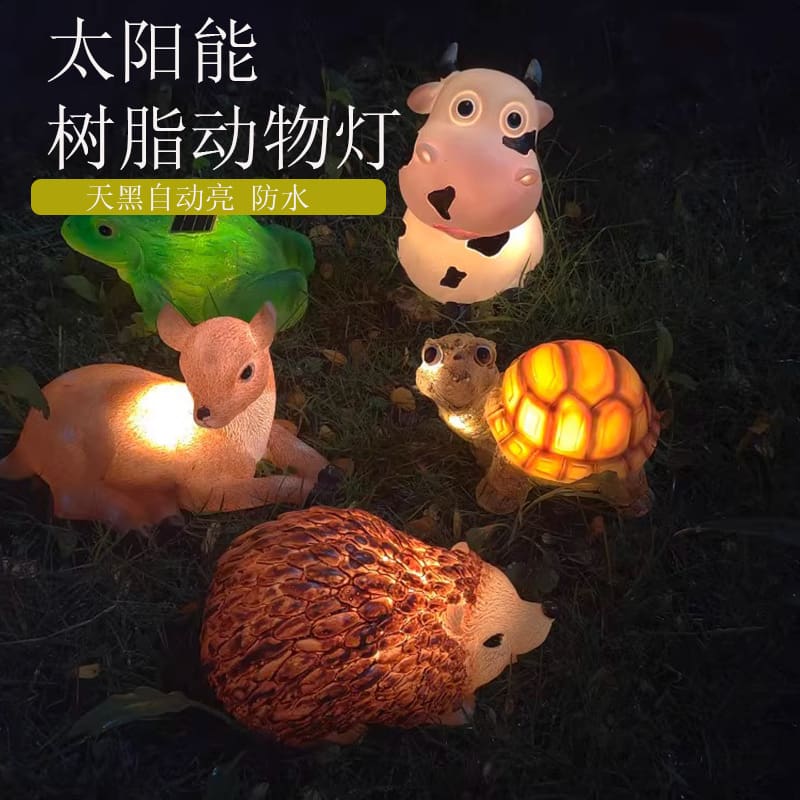 Năng Lượng Mặt Trời Động Vật Đèn Hình Dạng Sáng Tạo Nhựa Đèn Hoạt Hìn - DNT-1625