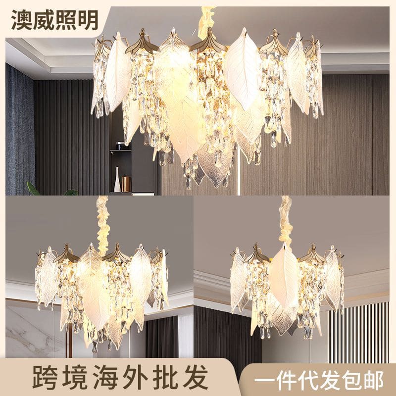 Amazon cung cấp đèn chùm pha lê sang trọng cho phòng khách và phòng ng - DC-1148