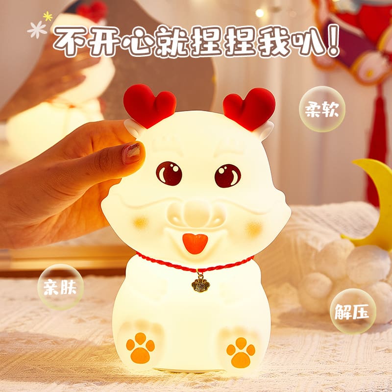 Đèn Pat bán buôn điều khiển từ xa có thể sạc lại silicone khí quyển đè - DDB-903