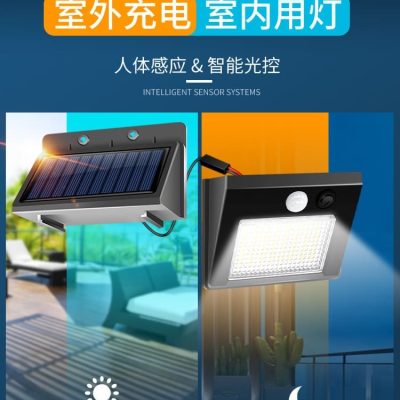 Đèn Bán buôn chia năng lượng mặt trời Đèn ngoài trời cơ thể con người - DNT-744