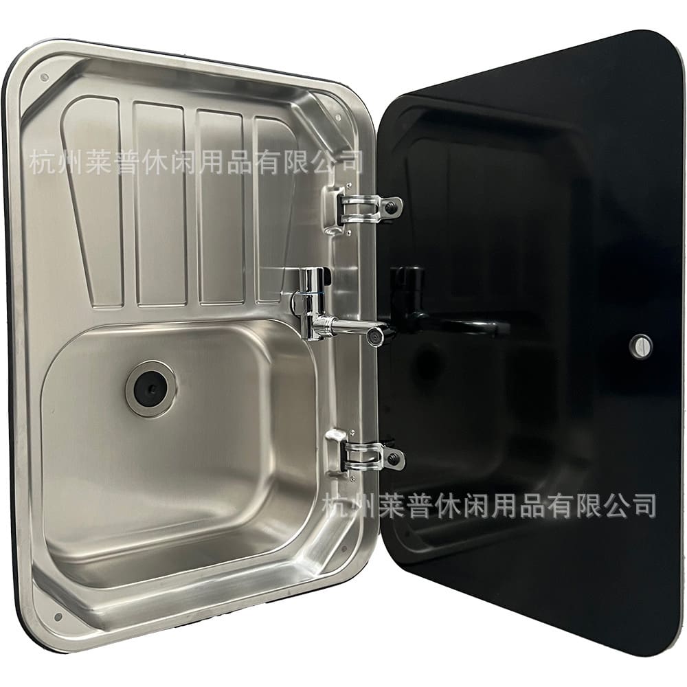 Chậu rửa rv kích thước lớn có thể gập lại cao cấp, tiện lợi cho nhà hàng CR-04