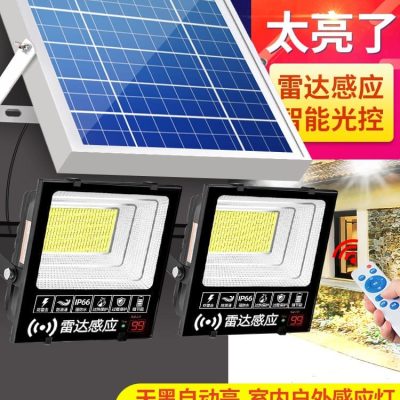 Đèn năng lượng mặt trời chiếu sáng sân vườn siêu sáng, tiết kiệm điện - DNT-1241