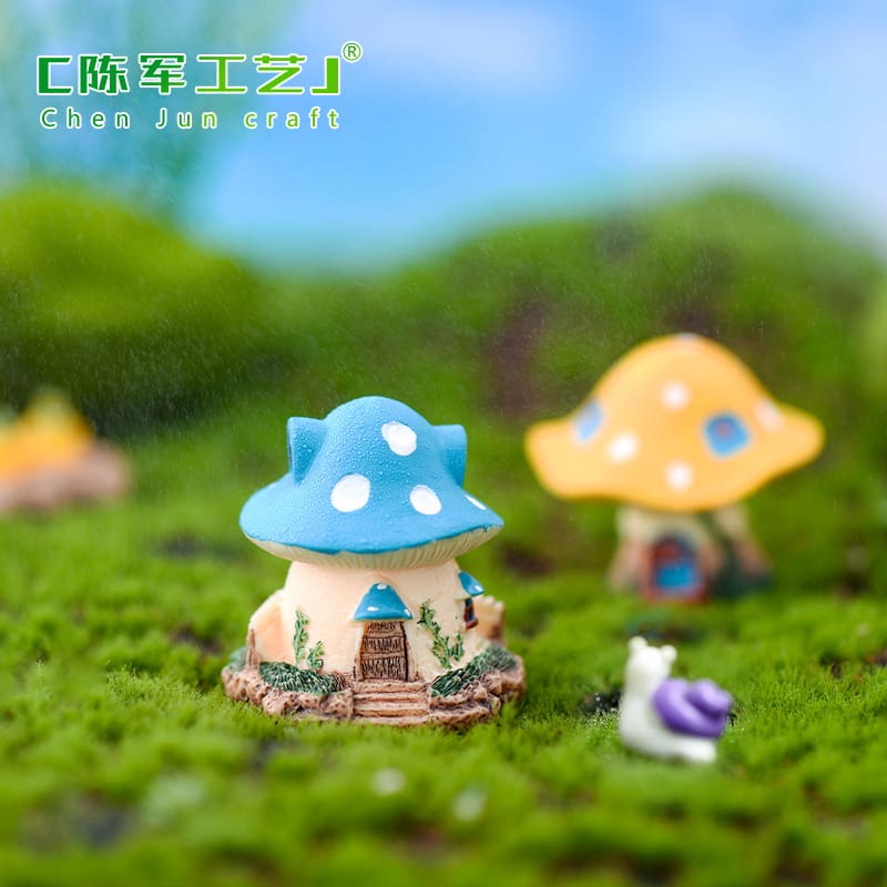 Câu chuyện cổ tích ngôi nhà nấm micro phong cảnh ngoài trời bền đẹp, thân thi nan