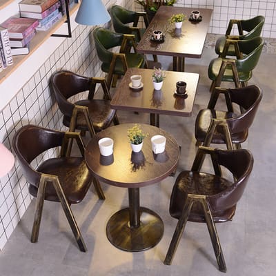 Bàn ghế Quầy bar Nhà hàng phương Tây Ghế sofa Đồ ăn nhẹ Cửa - BGCF-103