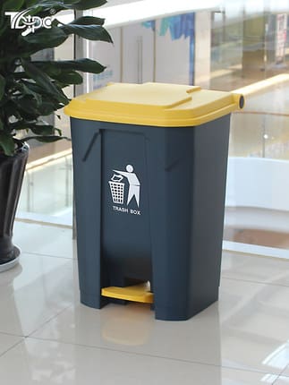 Thùng rác có bàn đạp tbtpc thùng rác có bàn ngoài trời bền đẹp, thân thiện mô TGNT_555