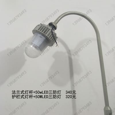 Đèn Loại mặt bích Cột Đèn LED chống cháy nổ Cột Đèn 2,5m Lan can loại - DNT-289