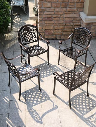 Bàn ghế ngoài trời ô ban công giải trí sân ngoài trời bền đẹp, thân thiện môi BGSV_1008