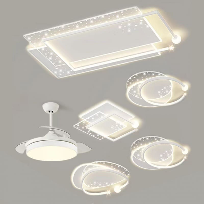 Đèn chính phòng khách tối giản hiện đại đèn trần led đèn - DTN-1091