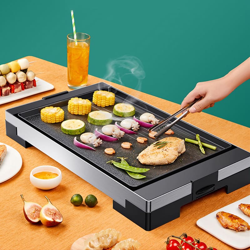 Bếp nướng thịt hàn quốc bếp nướng điện gia đình cao cấp, tiện lợi cho nhà hàn BN-186