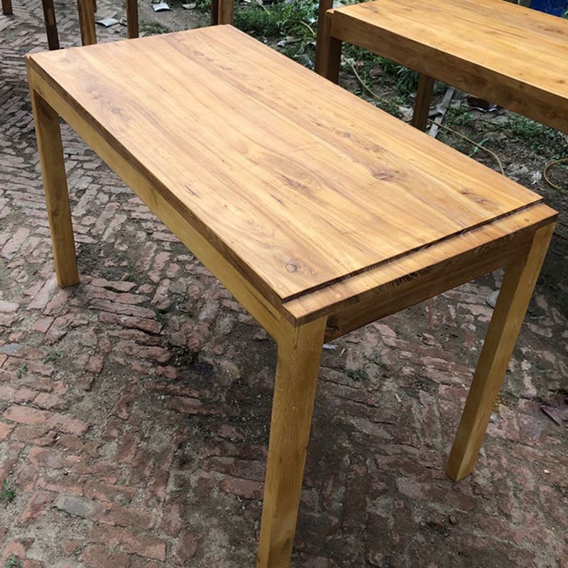 Bàn ghế Đồ nội thất cây du cũ khuếch tán Bàn ghế cà phê Bàn - BGCF-719