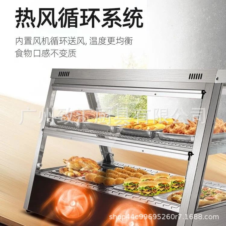 Tủ cách nhiệt nhiều lớp, tủ trưng bày thực phẩm cao cấp, tiện lợi cho nhà hàn THN-624