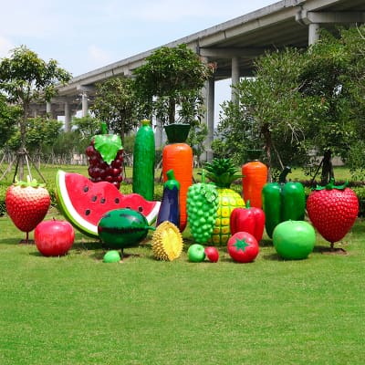 Vườn ngoài trời mô phỏng sợi thủy tinh gia cố ngoài trời bền đẹp, thân thiện  DTTNT_76