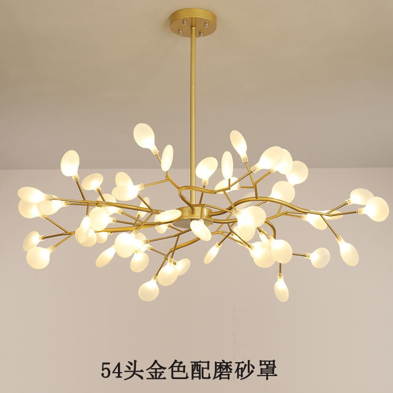 Mới đom đóm đèn chùm Bắc Âu ánh sáng phòng khách sang trọng đèn ấm áp - DC-1121