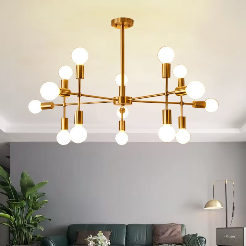 Đèn chùm hậu hiện đại Bắc Âu cho phòng ăn, phòng khách, cá tính sáng t - DC-1063