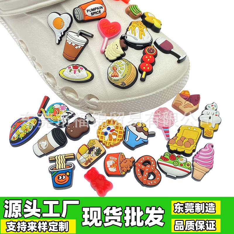 Mới crocs hoa phụ kiện giày crocs hoạt hình crocs cao cấp, tiện lợi cho nhà h THN-181