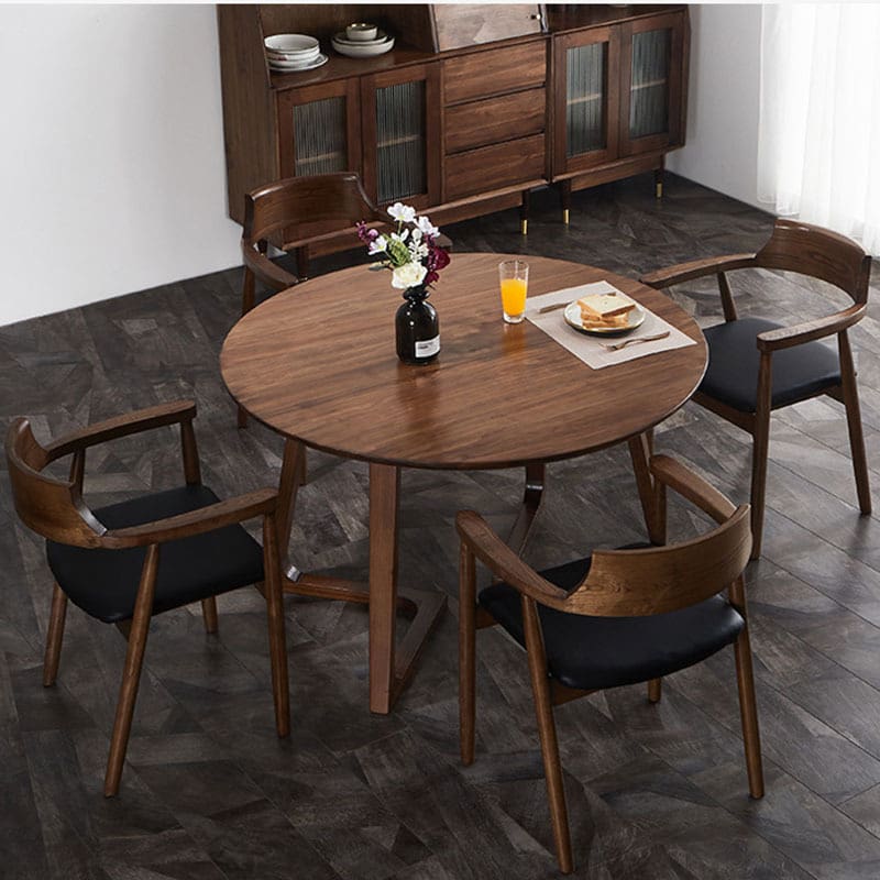 Bàn ghế gia đình phòng nhỏ Bàn ăn quán cà phê Bàn tròn đơn - BGCF-826