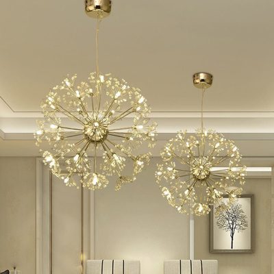 Bắc Âu tối giản hậu hiện đại đèn chùm bồ công anh chiếu sáng phòng khá - DC-1087