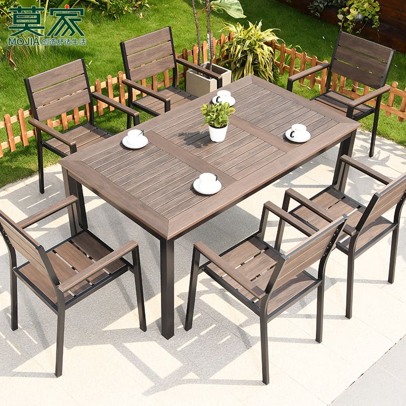 Bàn ghế ngoài trời sân vườn ghế gỗ cổ điển ngoài trời bền đẹp, thân thiện môi BGSV_1073