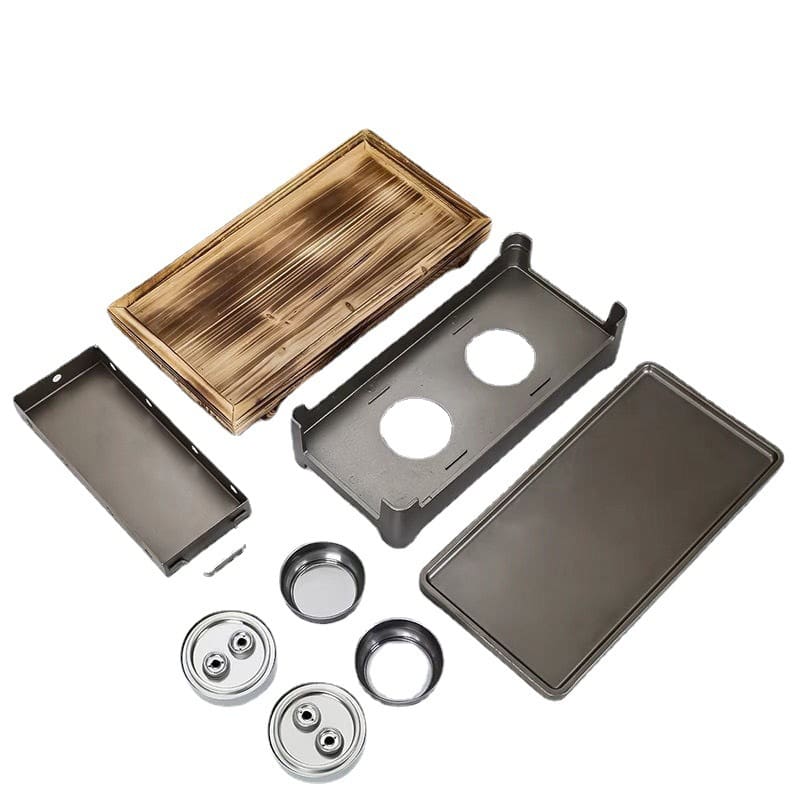 Bbq cách nhiệt bếp nướng than nóng xiên bếp cồn cao cấp, tiện lợi cho nhà hàn BN-770