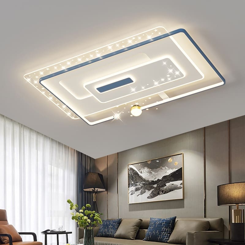Đèn phòng khách hiện đại đơn giản cao cấp đèn trần Trung - DTN-893