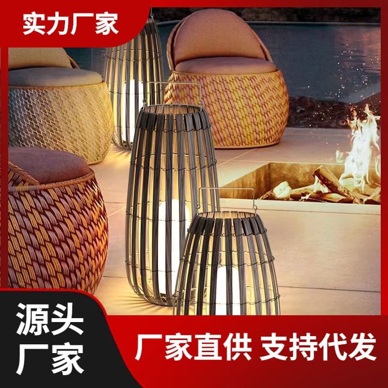Đèn Ánh sáng ngoài trời năng lượng mặt trời ánh sáng sân vườn bố trí s - DNT-710