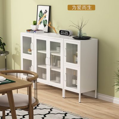 Bắc âu sắt phòng ăn trà và tủ rượu phòng cao cấp, tiện lợi cho nhà hàng TR-480