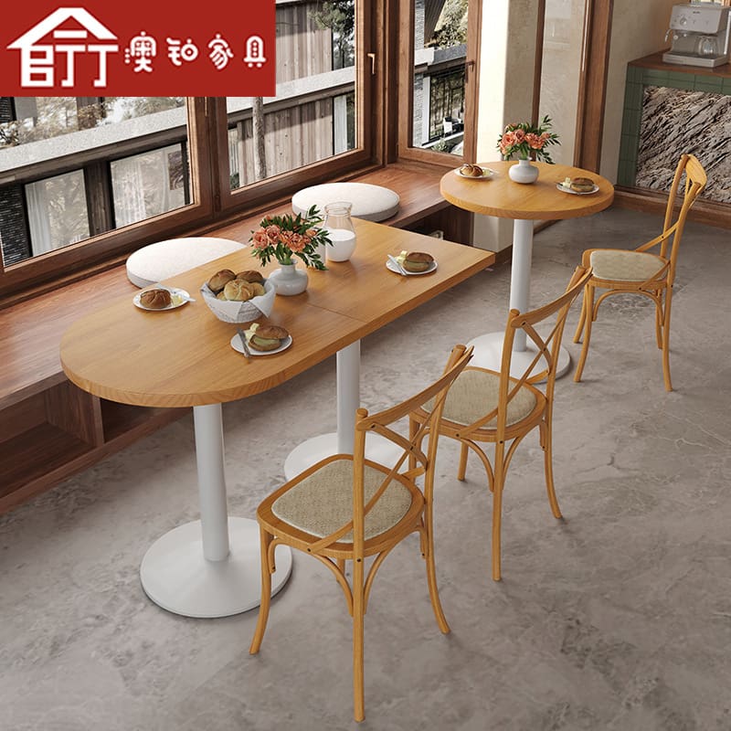 Bàn ghế Úc bạch kim hiện đại quán cà phê quán trà sữa Bàn - BGCF-724