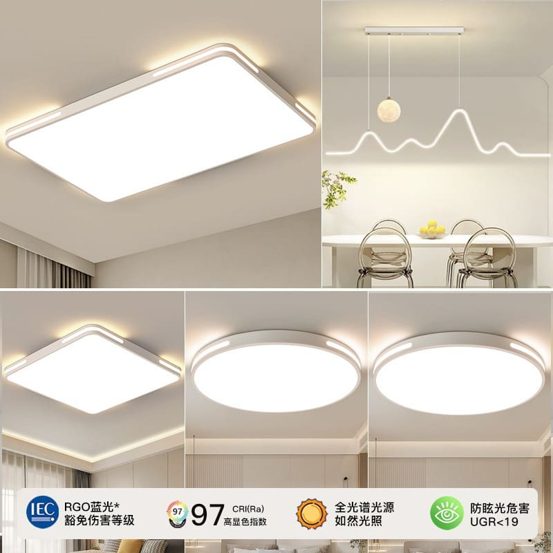 Đèn Trung Sơn quang phổ đầy đủ đèn phòng khách hiện đại đơn - DTN-611