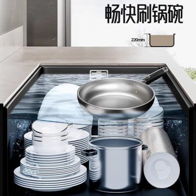 Chậu rửa nano modane lớn một khe bếp bằng thép cao cấp, tiện lợi cho nhà hàng CR-490