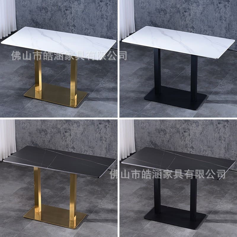 Bàn ghế quán trà sữa Bàn đá quán cà phê thanh quầy bar Bàn - BGCF-1188