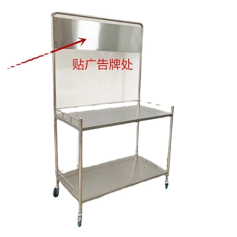 Xe đẩy gian hàng inox xe đẩy nhà hàng xe chất lượng cho khách sạn DKS-671