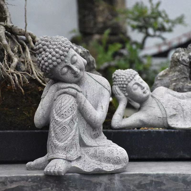 58c1 mới phong cách trung hoa tượng phật đồ trang ngoài trời bền đẹp, thân th nan