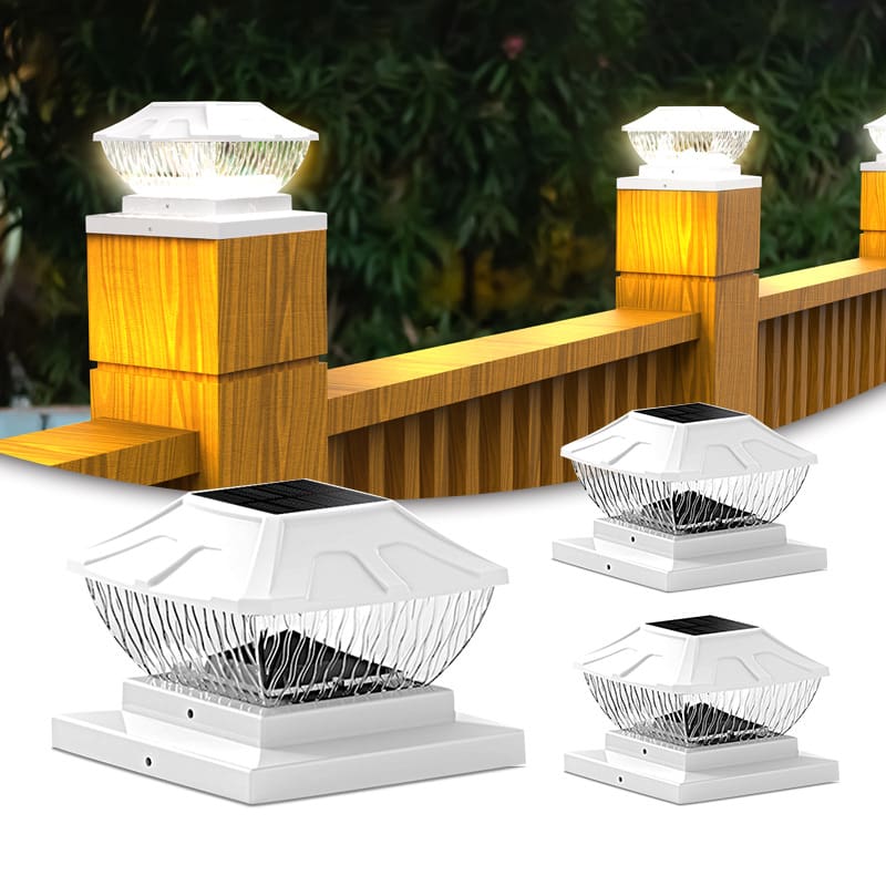 Đèn cột năng lượng mặt trời ngoài trời chống nước nhà cảnh quan ngoài - DNT-1732